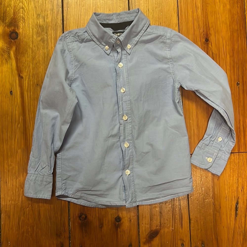 Classic Blue Dress Shirt